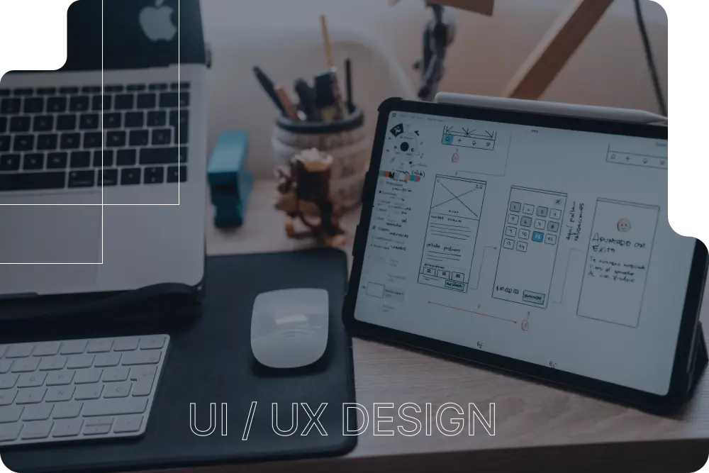UI UX araştırma ve wireframe çalışması